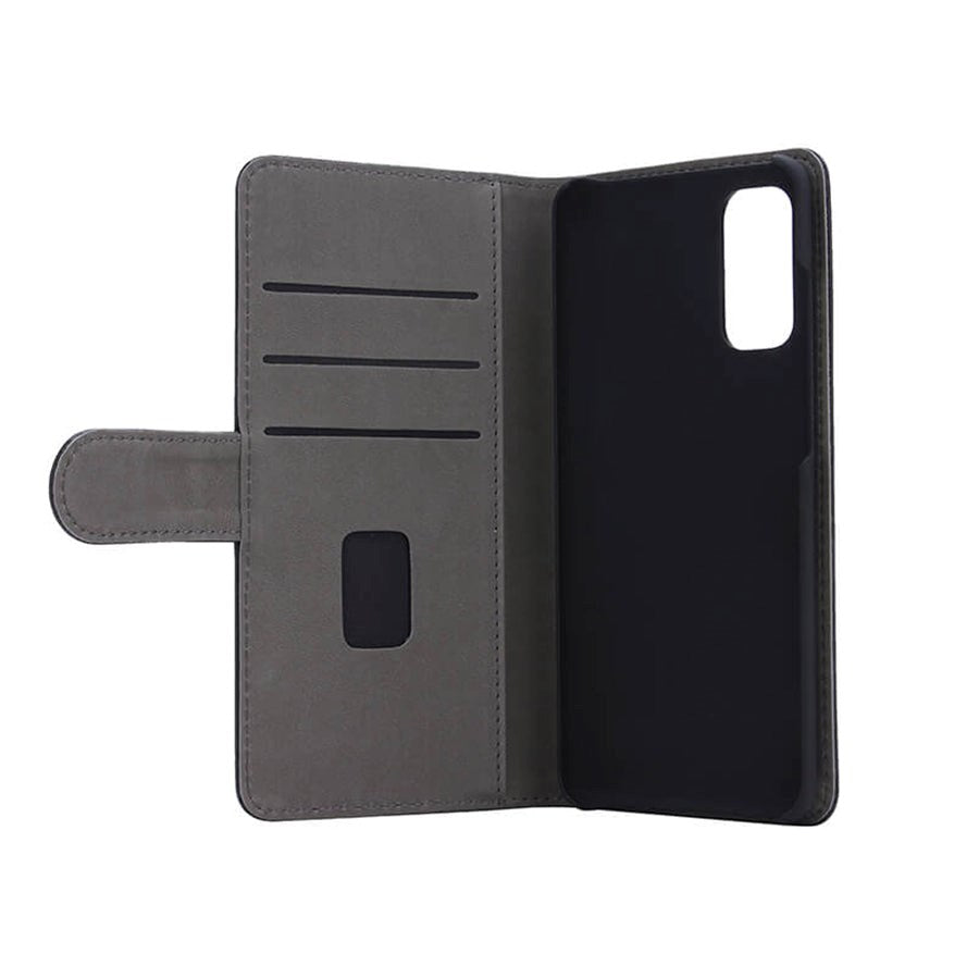 GEAR Samsung Galaxy S20 Wallet Læder Cover m. Pung Sort