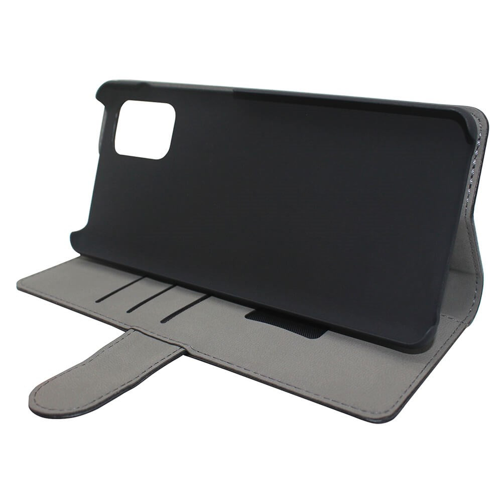GEAR Samsung Galaxy A71 Lommebok lærdeksel m. Lommebok Svart