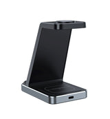 Tech-Protect QI-A26 3-i-1 15W trådløs lader - svart