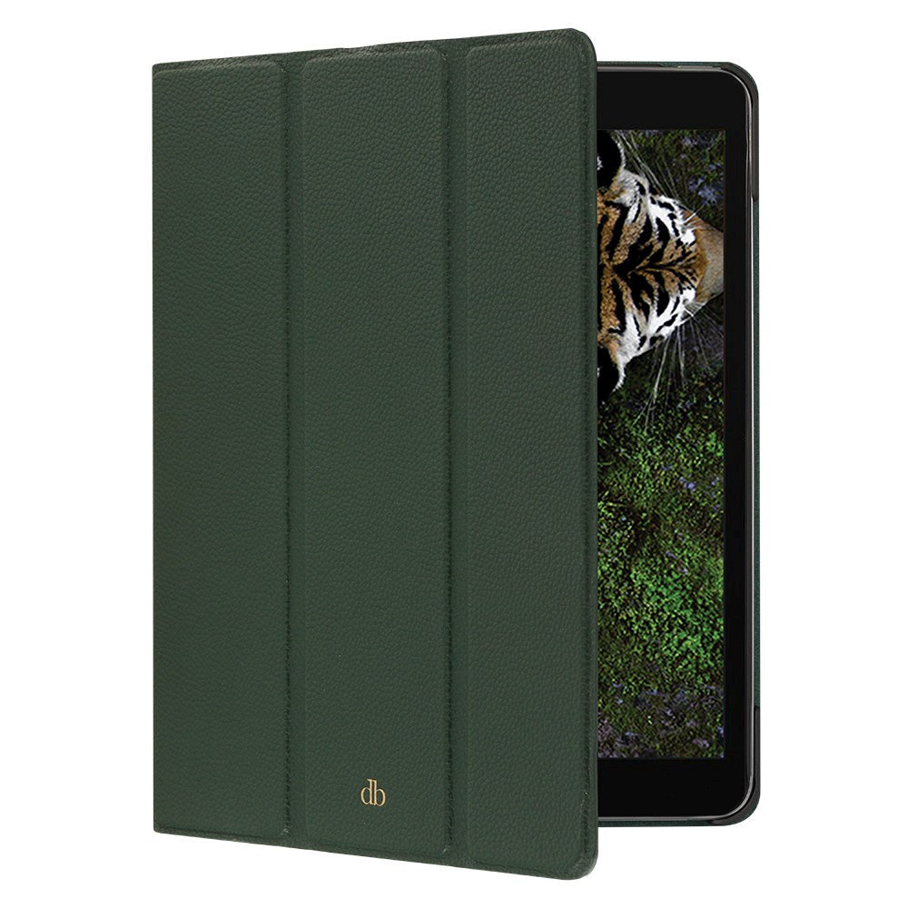 iPad 11" (2025) / iPad 10,9" (2024/2022) dbramante1928 Milan Tri-fold deksel i ekte skinn - Grønn