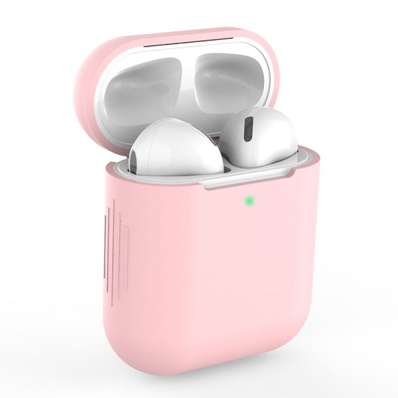 Apple AirPods (1. og 2. generasjon) Tech-Protect Icon Silikonetui - Rosa
