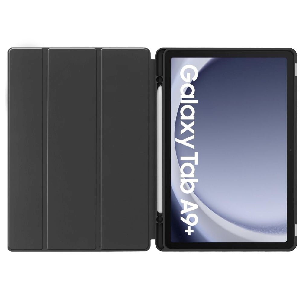 Samsung Galaxy Tab A9+ (Plus) Tech-Protect SC Tri-Fold deksel - Svart