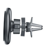 Tech-Protech A2 Magnetisk bilholder m. MagSafe - Trådløs lading - Svart