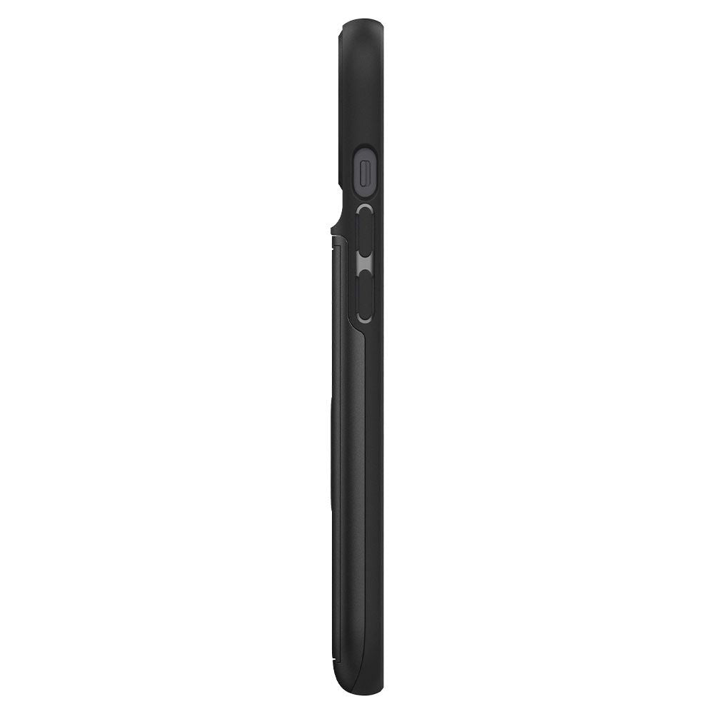 iPhone 13 Spigen Slim Armor CS Bakdeksel - Svart