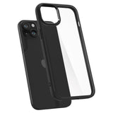 iPhone 15 Plus Spigen Ultra Hybrid-deksel - Gjennomsiktig / Svart