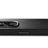 Mujjo iPhone 14 Pro Lærdeksel - MagSafe-kompatibel - Svart