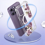 iPhone 12 / 12 Pro Tech-Protect MagMood Bagside Cover - MagSafe Kompatibel - Spring Floral