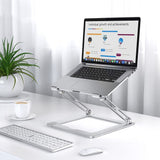 Tech-Protect Prodesk Laptop Stand - Sølv