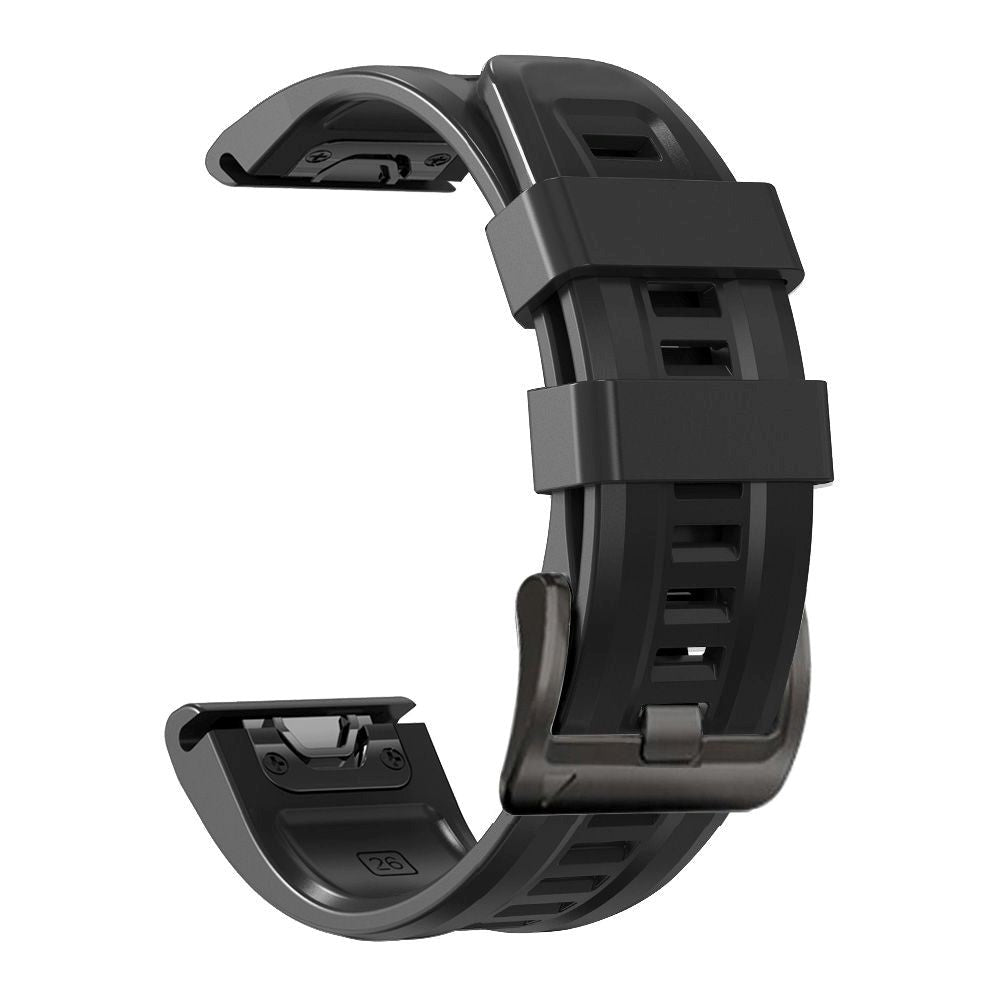 Universal Garmin 26 mm QuickFit Tech-Protect Icon Band Strap - Svart