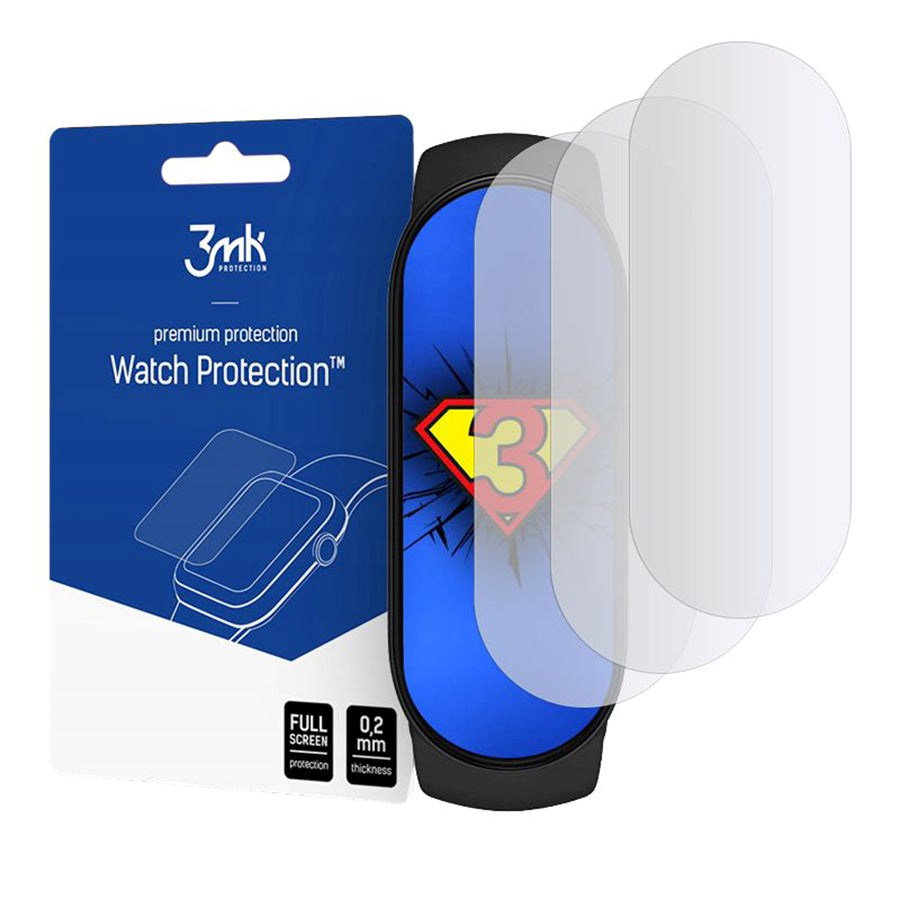 Xiaomi Mi Smart Band 5 3 x 3MK beskyttelsesfilm