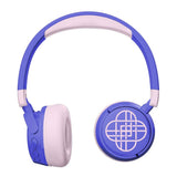 KPDH Trådløse Høretelefoner til Børn - On-Ear - Huntrix Symbol / Lilla