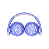 KPDH Trådløse Høretelefoner til Børn - On-Ear - Huntrix Symbol / Lilla