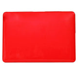 MacBook Air 13 (2020) - Hard Case -  Rød / Gennemsigtig