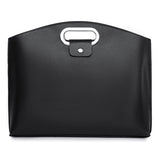 MacBook / Laptop 13-14" Kunstlæder Taske - 32 x 37.5 cm - Sort