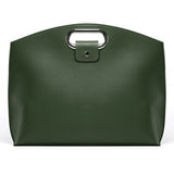 MacBook / Laptop 13-14" Kunstlæder Taske - 32 x 37.5 cm - Grøn