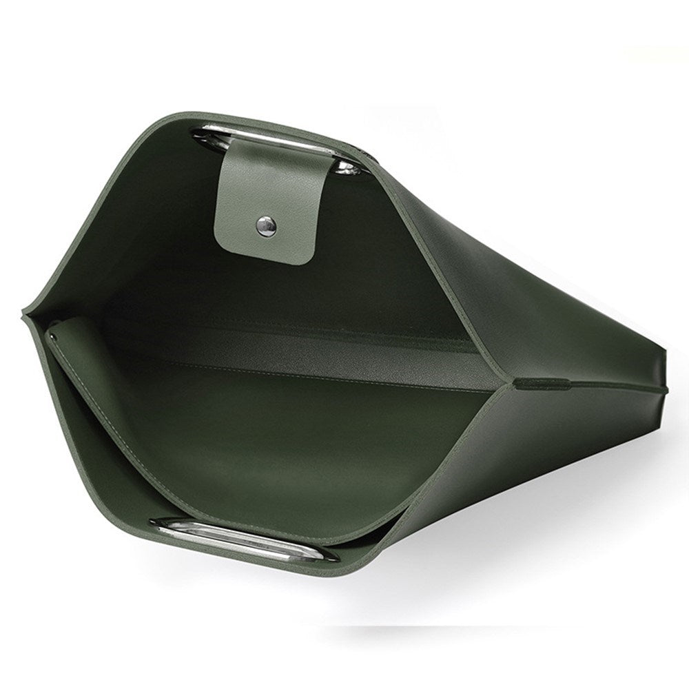 MacBook / Laptop 13-14" Kunstlæder Taske - 32 x 37.5 cm - Grøn