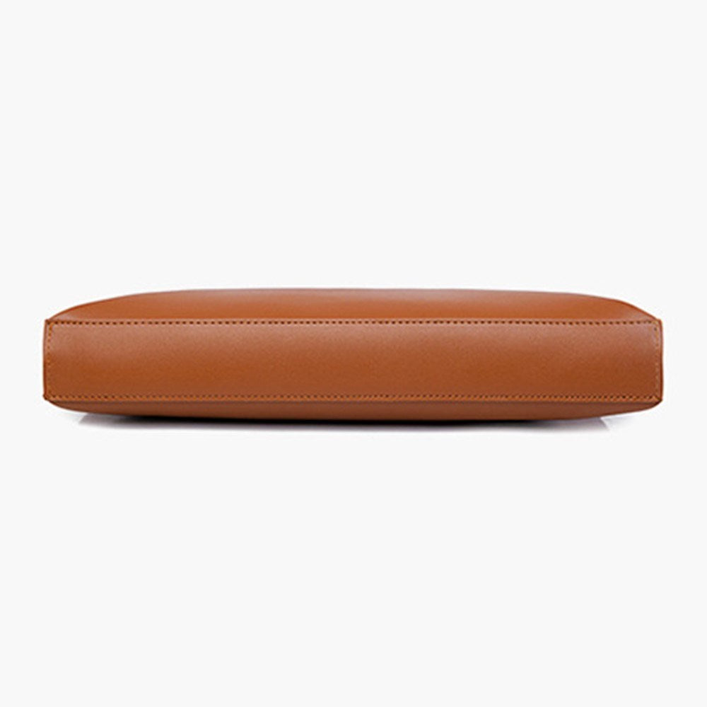 MacBook / Laptop 13-14" Kunstlæder Taske - 32 x 37.5 cm - Grøn