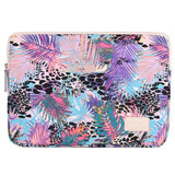 CanvasArtisan Sleeve m. Bladmotiv for bærbar PC / Macbook 13" - (35,5 x 25 x 2,4 cm) - Multi