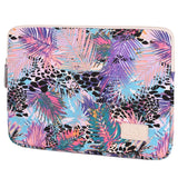 CanvasArtisan Sleeve m. Bladmotiv for bærbar PC / Macbook 13" - (35,5 x 25 x 2,4 cm) - Multi