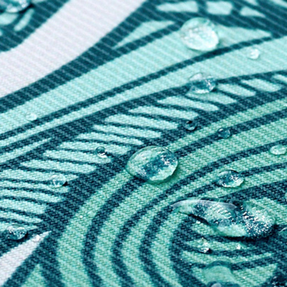 CanvasArtisan Sleeve m. Wave Motiv for bærbar PC / Macbook 14" - (37 x 26,5 x 2 cm) - Blå