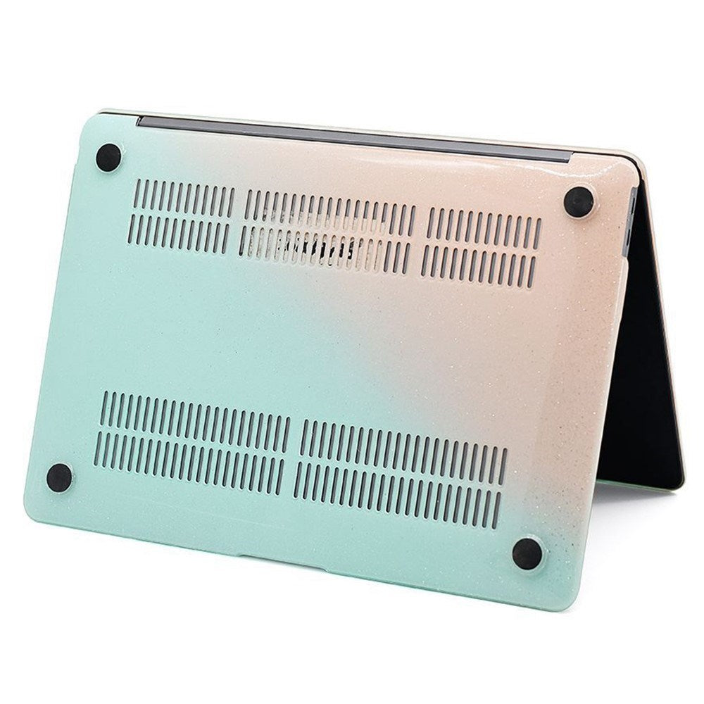 MacBook Air 13 (2011-2017) Laptopdeksel i plast - blå / sand