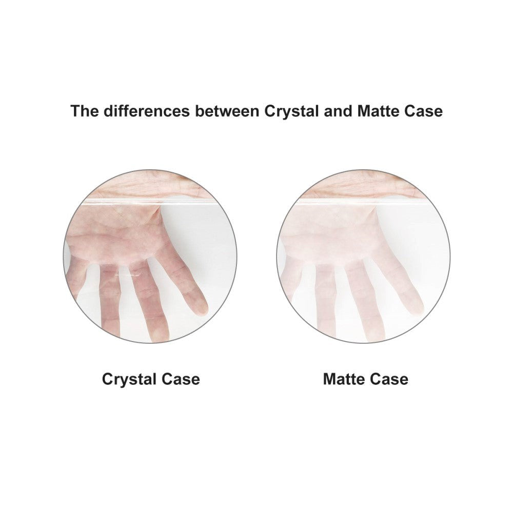 MacBook Air 13" M2/M3/M4 (2022-2025) - Enkay - Hårdt Plastik Cover - Krystal Gennemsigtig