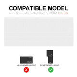 ENKAY Cover til MacBook Neo 13 A18 Pro (2026) Keyboard - Gennemsigtig