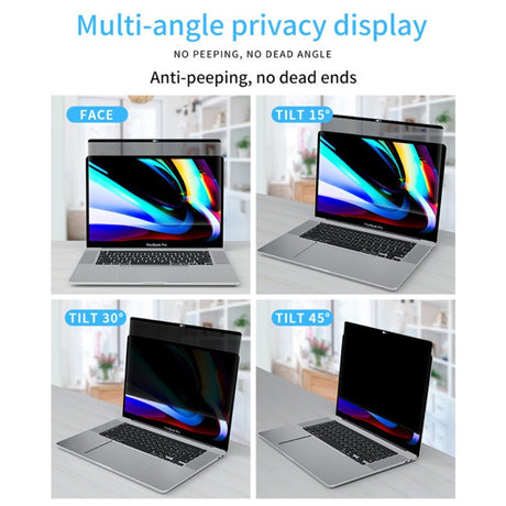 MacBook Pro 14 M5/M4/M3/M2/M1 (2025-2021) Magnetisk Skærmbeskyttelse - Privacy Funktion - Gennemsigtig