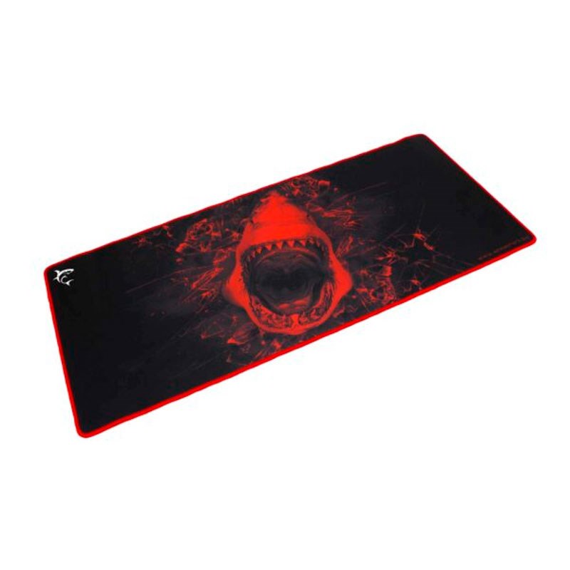 White Shark SKYWALKER XL 800 x 350 Gaming Musemåtte - Sort / Rød