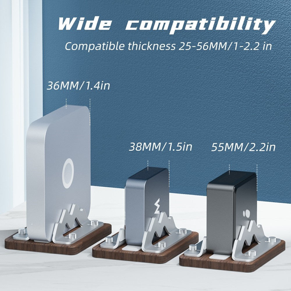Justerbart trestativ for Mac Mini M4 / M3 / M2 / M1