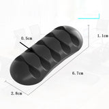 Universal Cable Manager - Dobbeltsidig lim - Svart