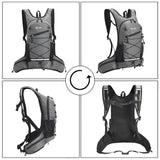 JUNLETU ryggsekk for sport - grå