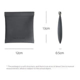 Lille Vandafvisende Opbevaringstaske - 13 x 12cm - Sort