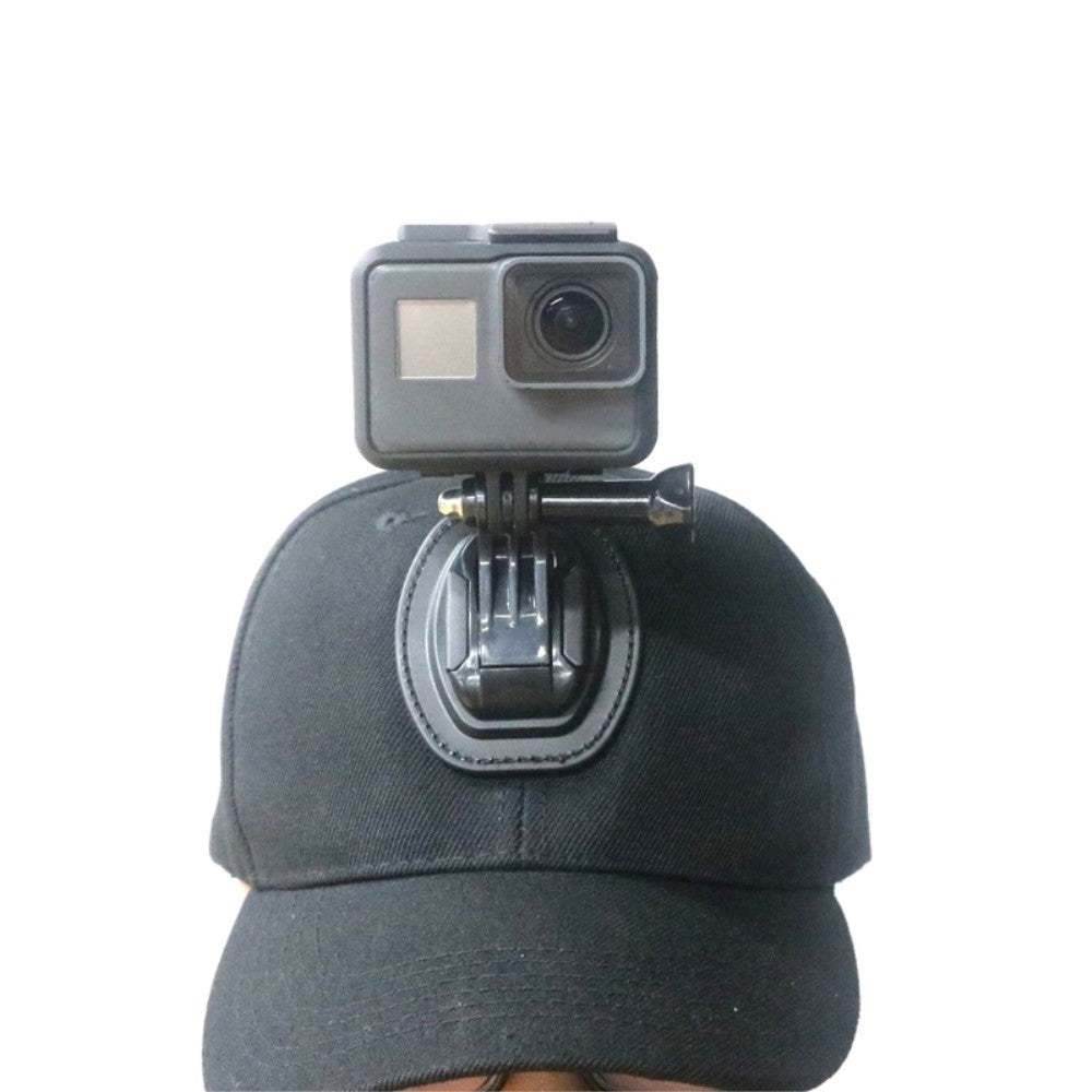 Kasket til GoPro Hero 9 /10 / 11 med Beslag - Grå