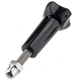 GoPro Hero 8 / 7 / 6 / 5 / 4 / 3+ / 3 Metal Adapter til Tri Pod Montering m. Monteringsskrue - Sort