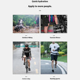 Løbebælte m. Mesh Lomme og Plads til Vandflaske - Sort