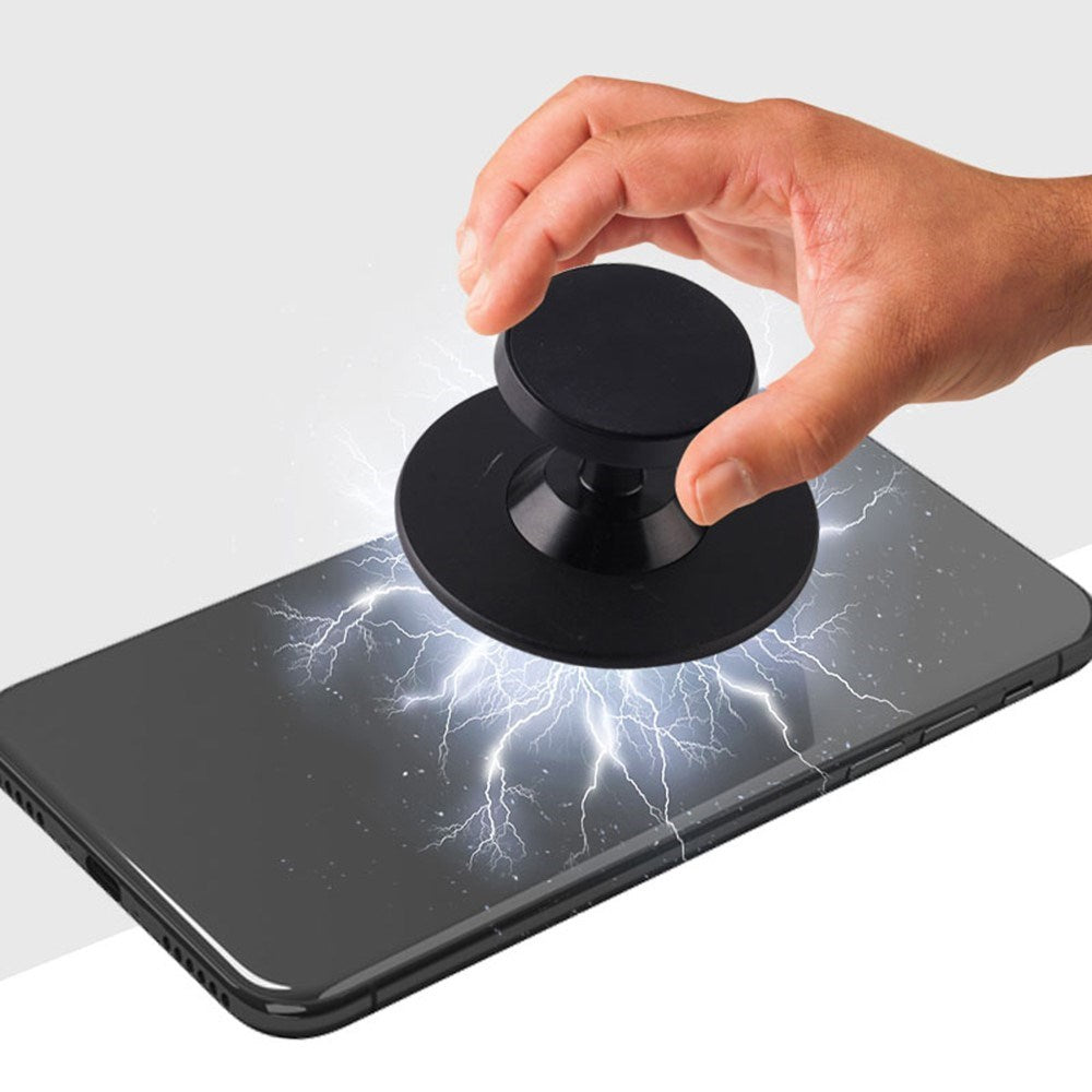 Dobbel magnetisk mobilholder - Magsafe-kompatibel - Svart