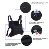 Utendørs polyestervest med lommer - Grønn