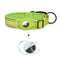 Hundehalsbånd med AirTag Holder - Str. L (43-50 cm) - Grøn