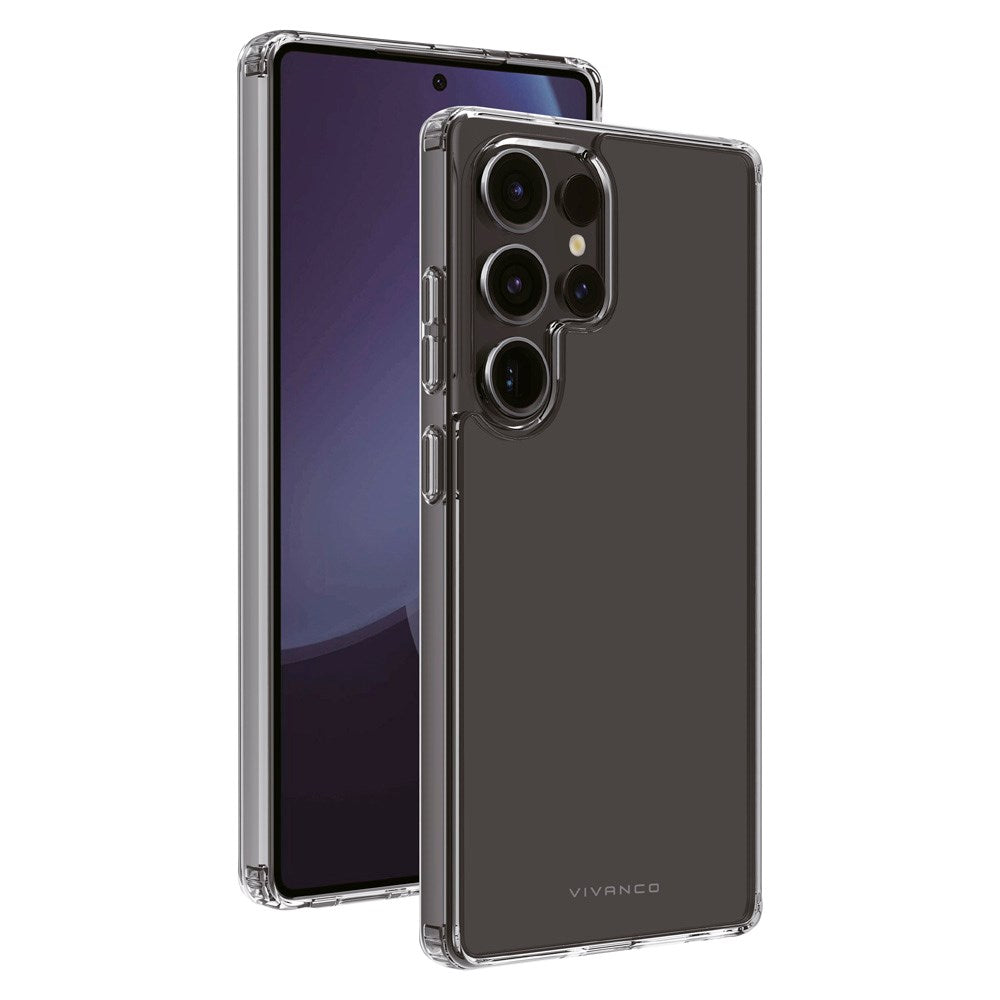 Vivanco Krystallklart Bakdeksel til Samsung Galaxy S25 Ultra - Gjennomsiktig