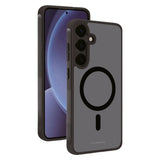 Vivanco Samsung Galaxy S25+ (Plus) deksel – Mag Pro - Gjennomsiktig/Sort