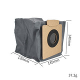 10 stk. Støvsugerpose til Robotstøvsuger Eufy X10 Pro / X10 Pro Omni - Grå