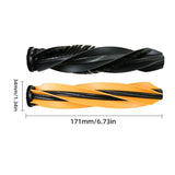 1 par Støvsugerbørster til Robotstøvsuger Dreame X50 Ultra - Orange + Sort