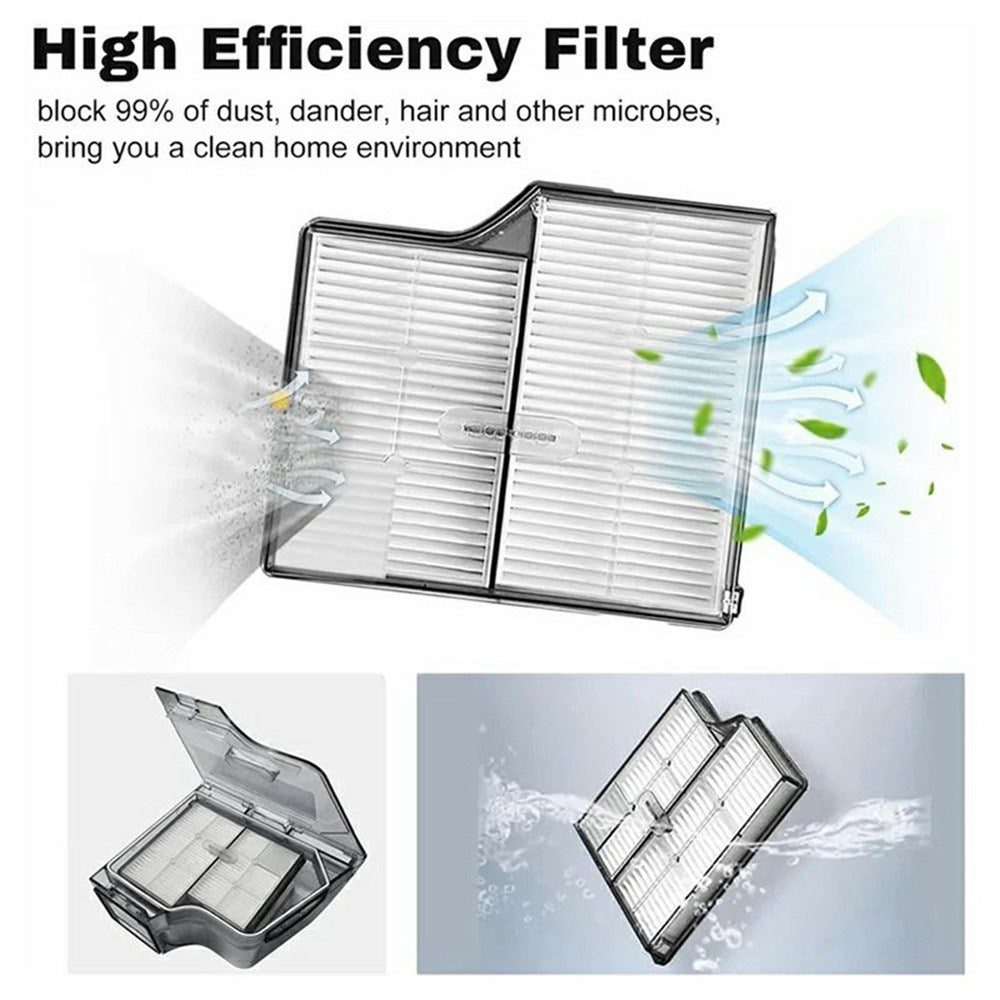 Støvsugerfilter til Robotstøvsuger Roborock G30 / Saros 10 - Hvid