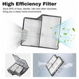 Støvsugerfilter til Robotstøvsuger Roborock G30 / Saros 10 - Hvid