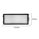 2 stk. Støvsugerfilter til Robotstøvsuger Roborock G30 Space / Saros Z70 - Hvid
