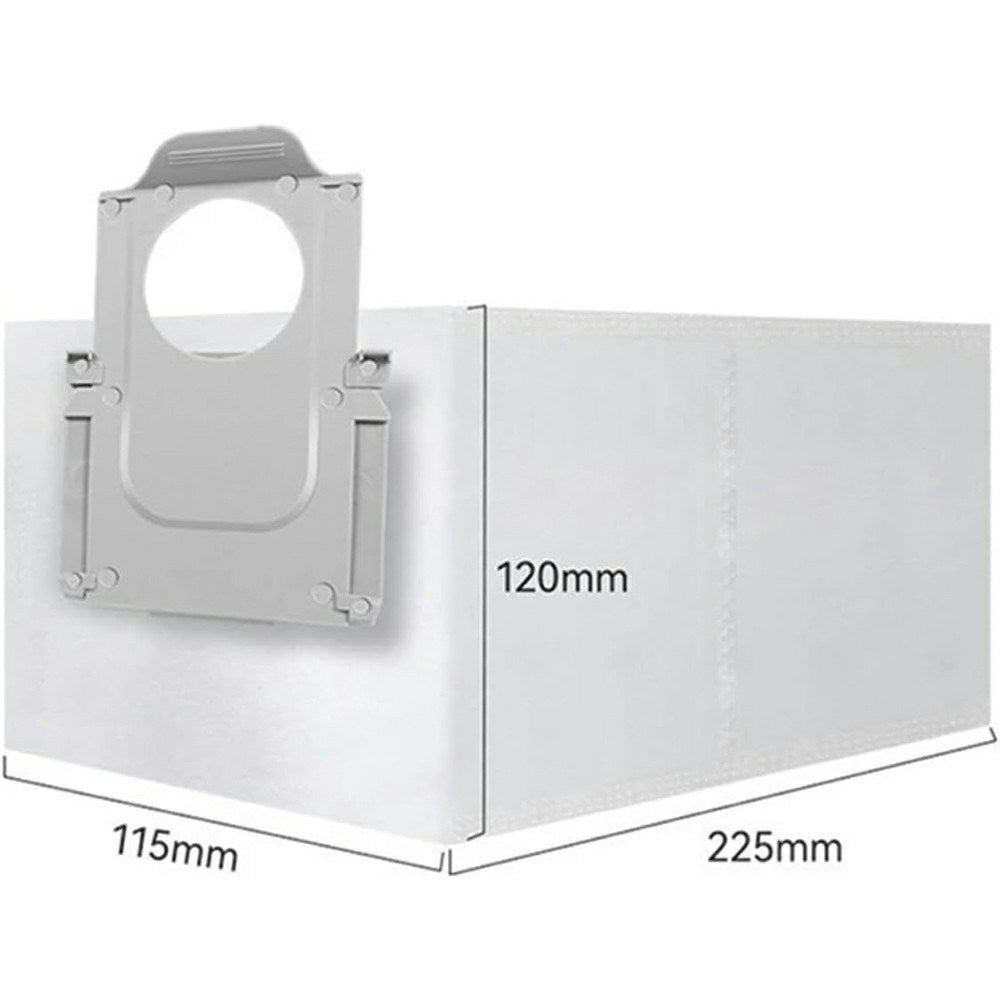 Støvsugerpose til Roborock S7 / S7 MaxV Ultra / S8 / Q7 Max+ / Qrevo S / Saros 10 / Saros 10R / Saros Z70 Robotstøvsuger - Grå
