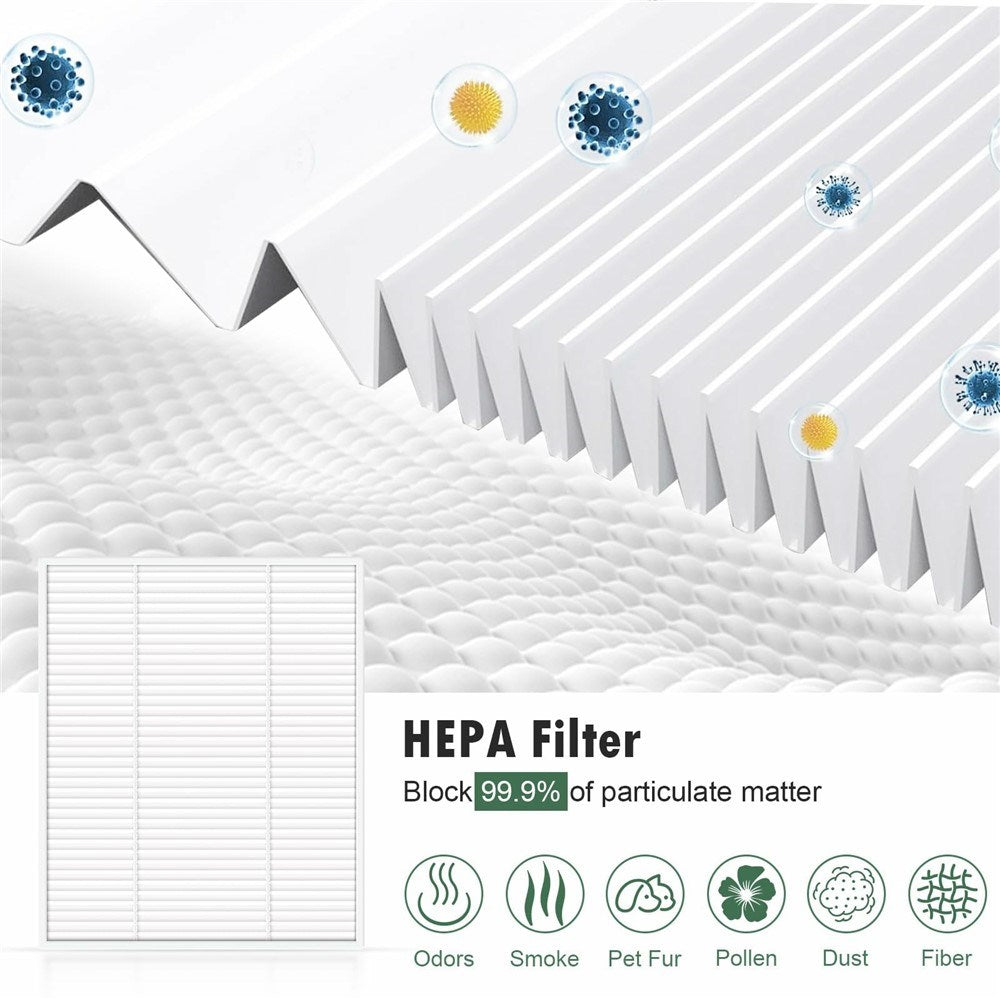 Støvsugerfilter til Xiaomi Robot Vacuum E10 / iRobot Roomba Combo 105 Robotstøvsuger - Hvid