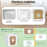 Støvsugerpose til iRobot Roomba Combo / 105 / 205 / 405 Plus / 505 Plus Robotstøvsuger - Hvid