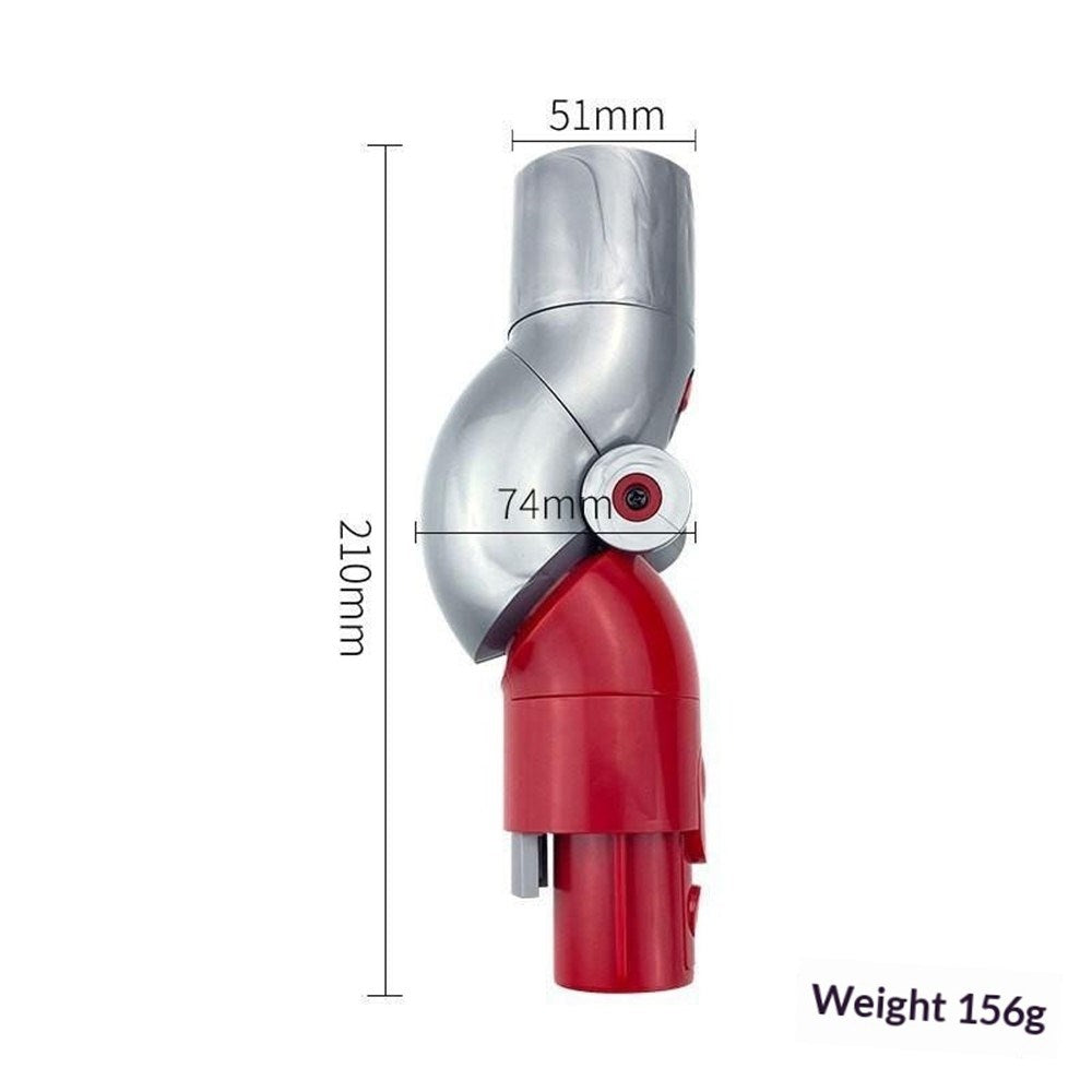 Dyson V11 / V10 / V8 / V7 Adapter - Rød / Grå